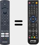 Comando à distância substituto de ALD187R-4