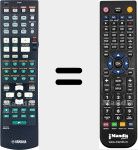 Comando &agrave; dist&acirc;ncia substituto de RAV324 (WG646500)