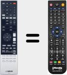 Comando à distância substituto de CRX550 (WV01990)