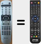 Comando à distância substituto de HifiCube2000Pro