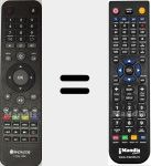 Comando &agrave; dist&acirc;ncia substituto de Icube3800