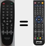 Comando &agrave; dist&acirc;ncia substituto de ICube780