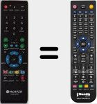 Comando &agrave; dist&acirc;ncia substituto de ICube2750