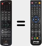 Comando &agrave; dist&acirc;ncia substituto de MCR-730 (WP507600)