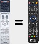 Comando &agrave; dist&acirc;ncia substituto de RAV538 (ZP601300)