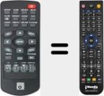 Comando à distância substituto de Movie Cube K230