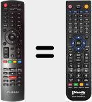 Comando à distância substituto de NH 200 UD T2-3