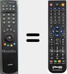 Comando à distância substituto de CONTROL 200 VTR (87000051)
