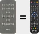 Comando &agrave; dist&acirc;ncia substituto de MA06TS5TSPN03RC1