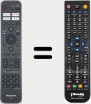 Comando &agrave; dist&acirc;ncia substituto de RC44255 (30120852)