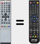 Comando &agrave; dist&acirc;ncia substituto de 076R0MZ020