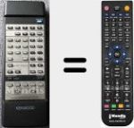 Comando &agrave; dist&acirc;ncia substituto de RC1001