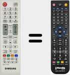 Comando &agrave; dist&acirc;ncia substituto de TM1240A (BN59-01189B)
