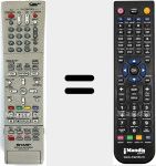 Comando à distância substituto de RRMCGA375WJPA