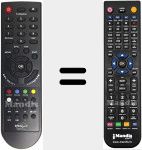 Comando à distância substituto de A380