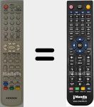 Comando &agrave; dist&acirc;ncia substituto de ANS005