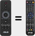 Comando à distância substituto de OPLAY MINI V2