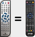 Comando &agrave; dist&acirc;ncia substituto de MCD-82