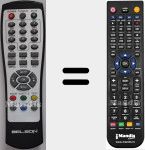 Comando à distância substituto de BST1007