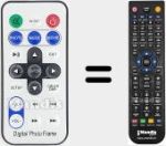 Comando &agrave; dist&acirc;ncia substituto de Digital Photo Frame