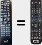 Comando &agrave; dist&acirc;ncia substituto de Stratos 2