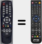 Comando &agrave; dist&acirc;ncia substituto de LRCS03E