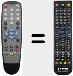 Comando &agrave; dist&acirc;ncia substituto de IPTV002