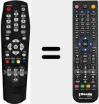 Comando &agrave; dist&acirc;ncia substituto de LRCS02E