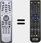 Comando à distância substituto de TP014