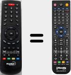 Comando à distância substituto de 441662 (Terbox HD)