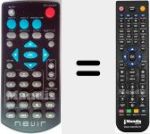 Comando à distância substituto de NVR2770