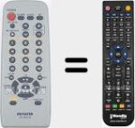 Comando &agrave; dist&acirc;ncia substituto de RC-BAT15