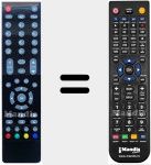 Comando &agrave; dist&acirc;ncia substituto de RC2712