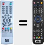 Comando à distância substituto de RMT-500A