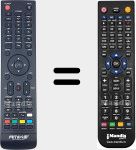 Comando &agrave; dist&acirc;ncia substituto de 8320