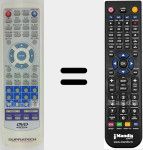 Comando &agrave; dist&acirc;ncia substituto de SUP002