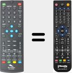 Comando à distância substituto de SY-3129T2