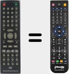 Comando &agrave; dist&acirc;ncia substituto de SUP003