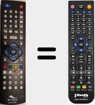 Comando &agrave; dist&acirc;ncia substituto de SY-417HD