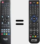 Comando à distância substituto de IP 7000 RC