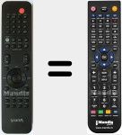 Comando &agrave; dist&acirc;ncia substituto de SB500BK