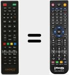 Comando à distância substituto de Zapper Plus