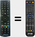 Comando &agrave; dist&acirc;ncia substituto de 013143T