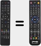 Comando à distância substituto de EnfinityX-Combo+