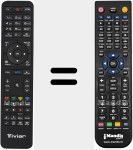 Comando &agrave; dist&acirc;ncia substituto de Mini