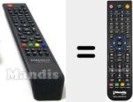 Comando à distância substituto de Zapper HD