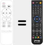 Comando à distância substituto de SL 900