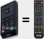 Comando &agrave; dist&acirc;ncia substituto de VZK0100001