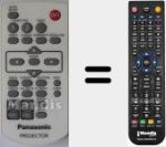 Comando à distância substituto de 6451058157