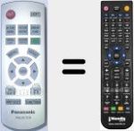 Comando &agrave; dist&acirc;ncia substituto de N2QAYB000681